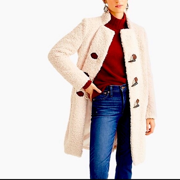 JCrew Teddy Bear Coat Size XXS